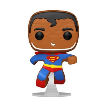 Imagem de Funko Pop! Heroes: DC Holiday - Superman de gengibre