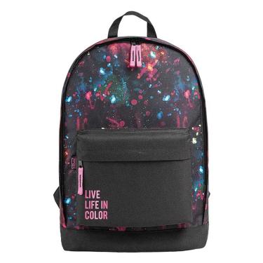 Imagem de Mochila Escolar Académie Splashe 336599 Preto - Tilibra