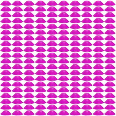Imagem de wlilupah 100 Pçs Mini Cones de Futebol para Agilidade Esportiva Disco Cones Treinamento para Exercícios de Agilidade Esportes Futebol Basquete Futebol Basquetebol Brocas (Roxo)