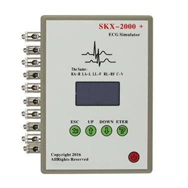 Imagem de cjc Simulador De Sinal De Ecg Skx-2000C+, Gerador De Sinal De Ecg Com Display Oled, Tipo Recarregável