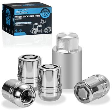 Imagem de Porcas de trava de roda M12 x 1,50 Apto para Honda Accord 2012-2024 | CR-V 2003-2022 | Civic 2010-2015 | HR-V 2016-2022 e mais assento de cone sextavado substituir 08W42-SNA-11 01