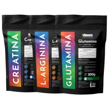 Imagem de Creatina - L-Glutamina - L-Arginina | 300g | vitaease (300g, Sem sabor)
