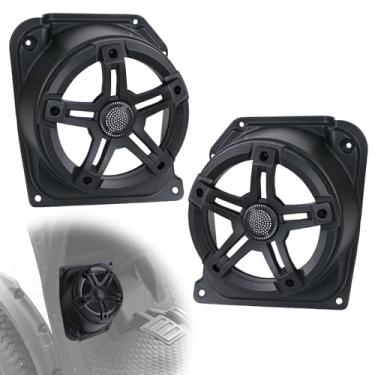 Imagem de Suportes de caixa de som sob o painel de 16,5 cm para acessórios de carrinho de golfe E-Z-GO Valor 2025, painéis frontais, suporte de alto-falante de 6,5 polegadas para carrinho de golfe padrão EZGO