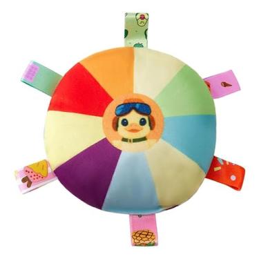 Imagem de Brinquedo para cachorro de pelúcia com som interativo mordida treinamento pet especial rasgamento protetor bucal macio limpeza dentes