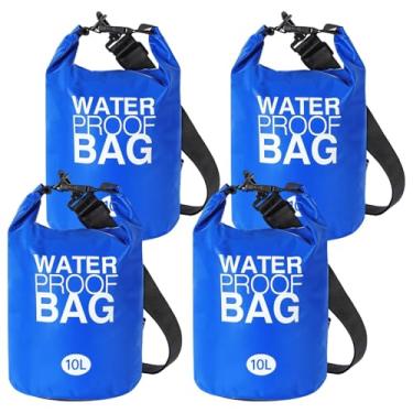 Imagem de Escada de Piscina Pesos de Areia 10L - Conjunto de 4, Sacos de PVC Impermeáveis para Piscinas Acima do Solo, Ótimo para Viagens e Pesca