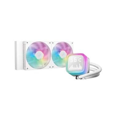 Imagem de Water Cooler Deepcool Lp240 RGB Com Display Em Pixel Branco