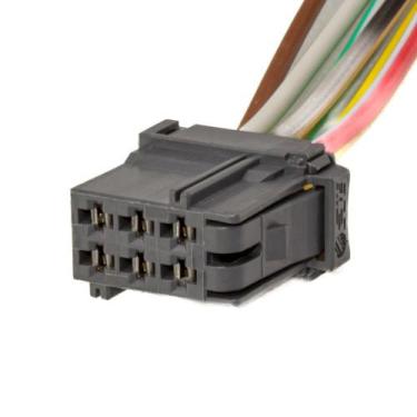 Imagem de Chicote Diagnóstico Ar Condicionado Caminhões Ônibus 6 Vias Fêmea Cinz