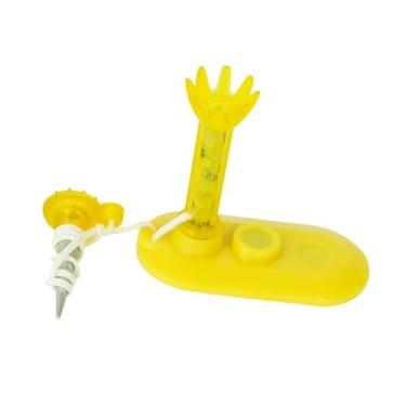 Imagem de oshhni Tees de golfe ajustáveis, acessórios para equipamentos de golfe, 3 alturas, inquebráveis, para prática, resistentes ao desgaste, Amarelo