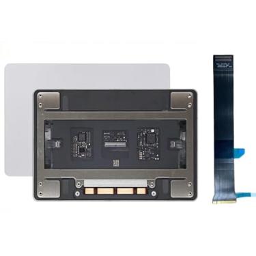 Imagem de ICTION Novo touchpad trackpad com cabo flexível de substituição para MacBook Pro 14'' M3 A2992 Trackpad 2023 anos (prata)