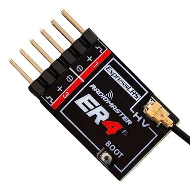 Imagem de Radiomaster ER4 2.4Ghz 4CH 10mw ExpressLRS PWM Receiver for Small Aircraft Boats Cars