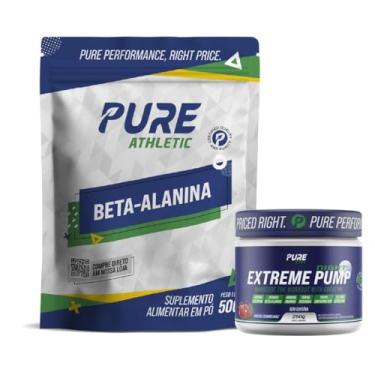Imagem de Kit Pré Treino Pump Night 250g Frutas + Beta 500g Pure Athletic