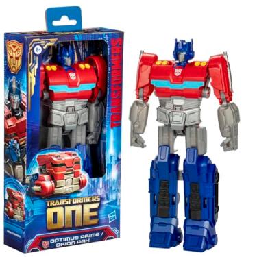 Imagem de Transformers One, Action Figure, Optimus Prime - Brinquedo Interativo, Modo Robô e Canhão, 28 cm - A partir de 6 Anos