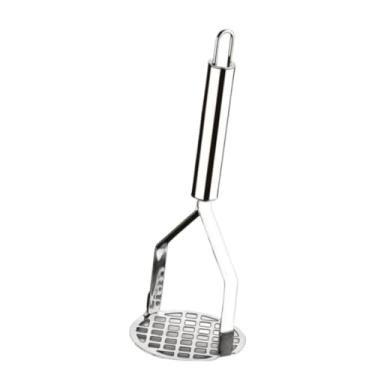 Imagem de Cozinha 3 Peças: Amassador de Batatas Inox + Fouet + Espátula de Bolo Utensílios Domésticos(1 AMASSADOR DE BATATA)