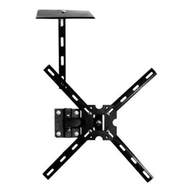 Imagem de Suporte 3 Movimentos Até 56 Polegadas Bandeja Receptor Sinal - Cab Qua