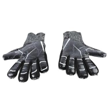 Imagem de Depisuta Luvas de Goleiro para Adultos e Jovens, Luvas de Goleiro de Futebol Antiderrapantes Com Punhos Fortes, Luvas de Futebol Respiráveis, Luvas de (Tamanho 9 (ID 18,9 mm / 0,74 pol. C 59,5 mm /