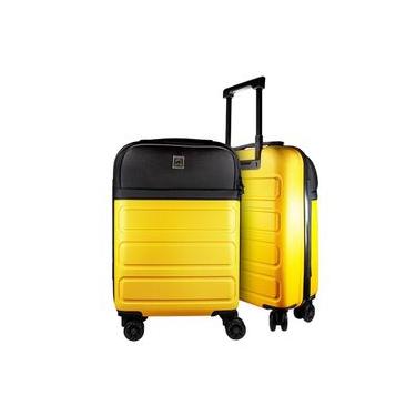 Imagem de Mala de Viagem Armor com Rodas 360° - Pequena - Amarela - Gshield
