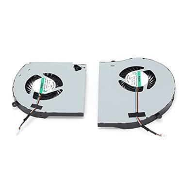 Imagem de SUNGOOYUE Ventilador de Resfriamento de Laptop para 17, R4, R5, P31E, ALW17C, Liga de Alumínio e Construção ABS, 4 Pinos DC 5V/2W, 2 Pacotes