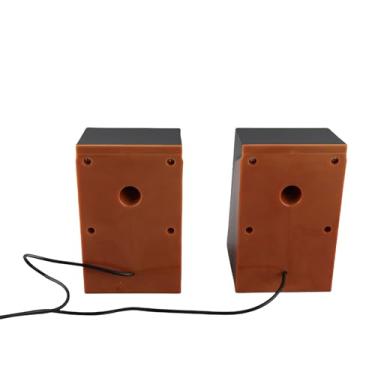 Imagem de SUNGOOYUE Alto-falantes de Computador Alimentados por USB, de Som Estéreo 2x3W Com Controle de Volume, Drivers de Gama Completa de 2 Polegadas, Alto-falantes de Mesa ABS de 3,5 Mm para PC e Laptop