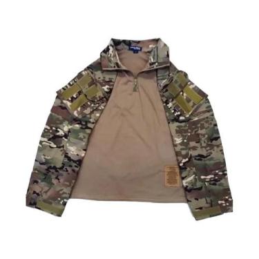 Imagem de Camisa Tática De Combate Camuflada GEN3 Para Treinamento Militar, Caça