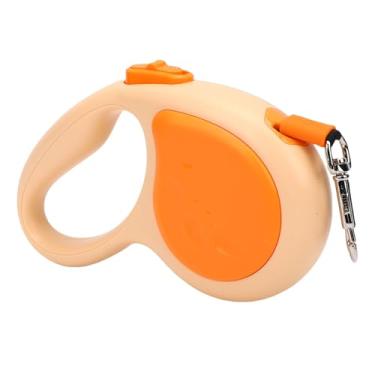 Imagem de Tnfeeon Coleira para Cães Grandes Com Alça Ergonômica Retrátil de 3 Metros Deslizamento Resistente Cachorrinho Médio Pequeno Controle Treinamento Caminhada Ao Ar Livre Trator