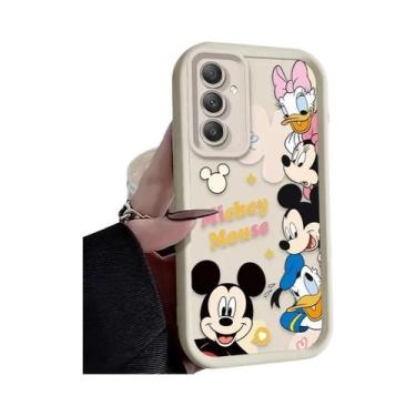 Imagem de Capa De Telefone Disney Mickey Minnie Para Samsung Galaxy A54 A05 A34 