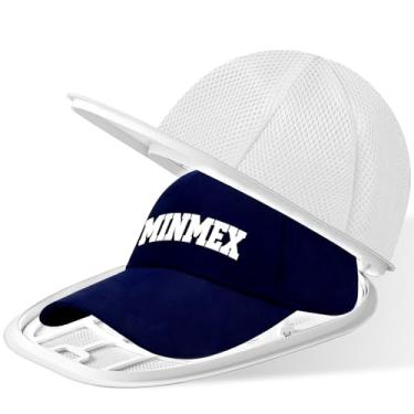 Imagem de Gaiola de lavadora de chapéus com sacos de malha, limpador de chapéu e protetor para bonés de beisebol, esticador de chapéu para máquina de lavar e máquina de lavar louça, adequado para limpeza diária