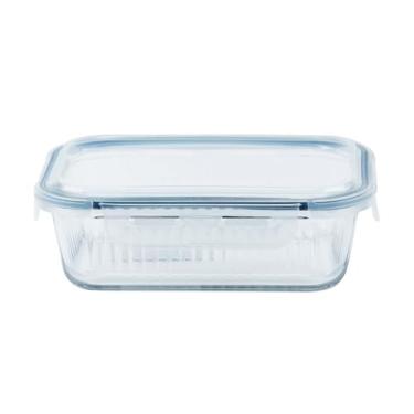 Imagem de Mimo - Pote 1,0L Vidro Sleek Retangular Mimo Vd24128