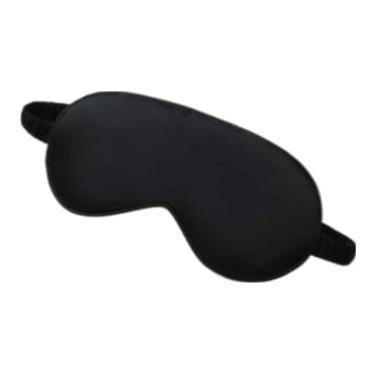 Imagem de MáScara Para Dormir — MáScara Para Os Olhos Unissex UltraconfortáVel(2UNI,PRETA + PROTETOR AURICULAR)