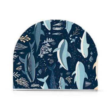 Imagem de Porta-guardanapos de coquetel de acrílico, porta-guardanapos de convidados para banheiro, dispensador de guardanapos de restaurante para guardanapos de papel de jantar