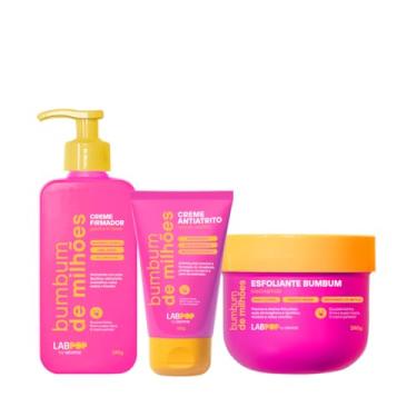 Imagem de Labotrat LabPOP Bumbum de Milhões Creme 240ml + Antiatrito 100ml + Esfoliante 240ml