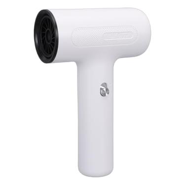 Imagem de TOPINCN Secador de Cabelo Sem Fio, Motor Sem Escova de 500 W, Secador de Cabelo para Viagem, de Recarregável para Acampamento Interno e Externo, de Tinta, Soprador (Branco)