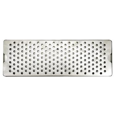 Imagem de Bandeja de chá de aço inoxidável, multifuncional, quadrada de aço inoxidável, bandeja de gotejamento de mesa, fácil de transportar e limpar, adequada para decorações e bebidas, sobremesas e outros