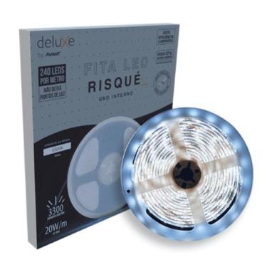 Imagem de Fita Led Risque IP20 20W/M 240 Leds/M C/5M 12V 6500K Avant