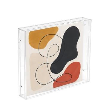 Imagem de Moldura Acrílica De Mesa ou parede - porta retrato (18x18)