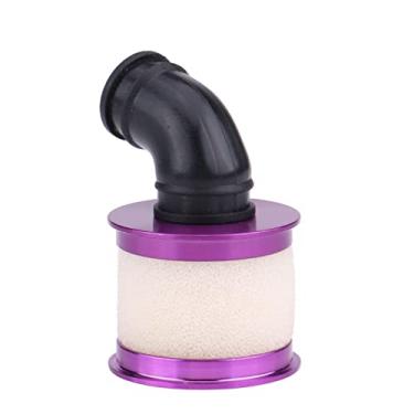 Imagem de Luqeeg Filtro de Ar Rc Esponja de Alta Resistência Durável para Hsp 94122/188 1/10 Carros Rc Roxo Liga de Alumínio Acessório Adequado (#3)