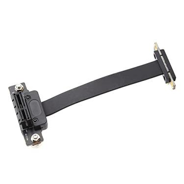 Imagem de aqxreight Cabo de Extensão PCI?E 1X Adaptador de Rede Duplo 90° Com Indicação de LED Almofada Magnética e Placas 4X Somente No Design Duplo Possui Uma Placa de Direção de Alta Velocidade 1X Cabo de