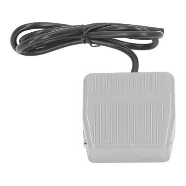 Imagem de aqxreight Interruptor de pé Contato de Prata Com Revestimento de Liga de Alumínio Normalmente Fechado Interruptor de Controle de Pedal Antiderrapante 250V Mola de Desempenho Garantindo que a Mola