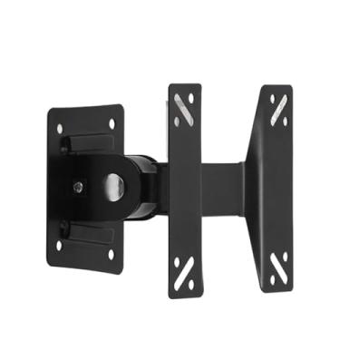 Imagem de F01 Suporte de parede ajustável para TV de 10 kg suporta rotação de 180 graus para TVs LCD LED de tela plana de 14-27 polegadas