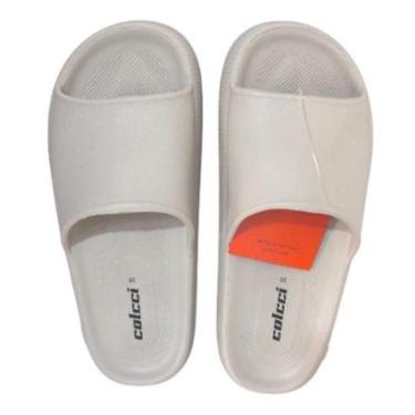 Imagem de Chinelo Slide Unissex Colcci Off White Conforto Diário-Unissex