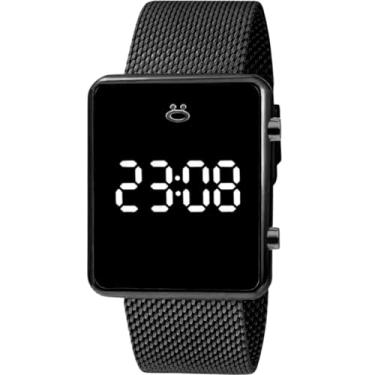 Imagem de Feminino Maria - Relógio Digital Confortável + Óculos Quadrado Fashion UV + Caixa Premium para Presente