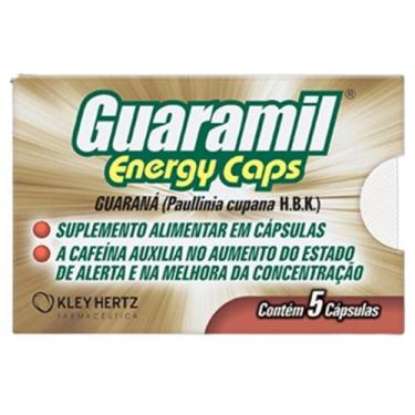 Imagem de GUARAMIL 5 CAPSULAS - KLEY HERTZ - Suplemento Energético - no-brand