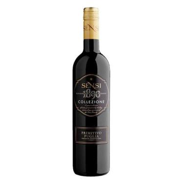 Imagem de Vinho Tinto Italiano Sensi 1890 Collezione Primitivo Puglia 750ml