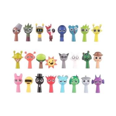 Imagem de Conjunto De 24 Peças De Mini Figuras De Anime De 5cm, Caixa Surpresa D