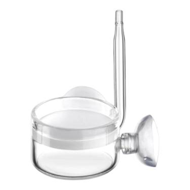 Imagem de Baoblaze Difusor de aquário CO2 difusor mudo com sucção copo de copo de carbono dióxido de bolha difusor para planta tanque de tanques plantados planta de, Diâmetro 28mm