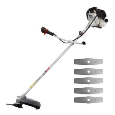 Imagem de Kit Roçadeira Lateral Toyama TBC43H 42,7CC 1.7HP + 5 Lâminas Profissio