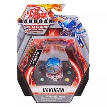Imagem de Bakugan Geogan Rising 2021 Diamond Sharktar figura colecionável de 5 cm e cartas colecionáveis