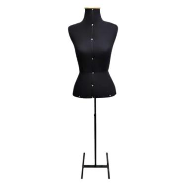 Imagem de Busto Manequim feminino Costura com Pedestal H(Branco c/ Pedestal branco,40)