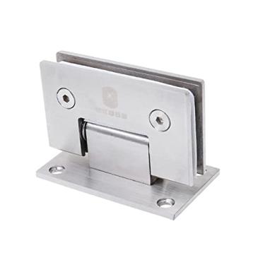 Imagem de Dobradiça de porta de vidro de 8-12 mm, suporte sem moldura para porta de chuveiro de banheiro, dobradiça de porta montada na parede Cerniera