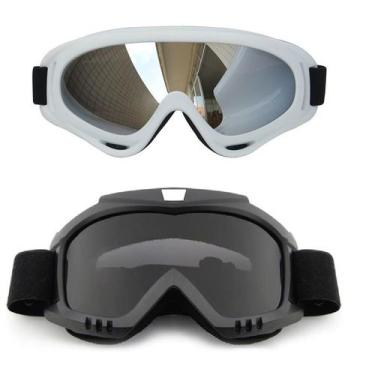 Imagem de Kit 2 Óculos Snowboard Esqui Jet Ski Motocross Trilha Kitesurf Alpinis