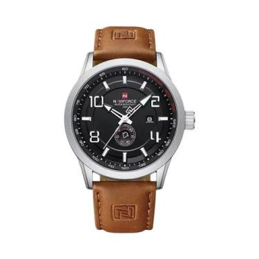 Imagem de Relógio De Pulso Esportivo Militar Masculino NAVIFORCE Com Pulseira De